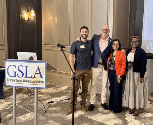 Mamata at the Georgia Senior Living Association Tech Summit — photograph by Jeff Gray